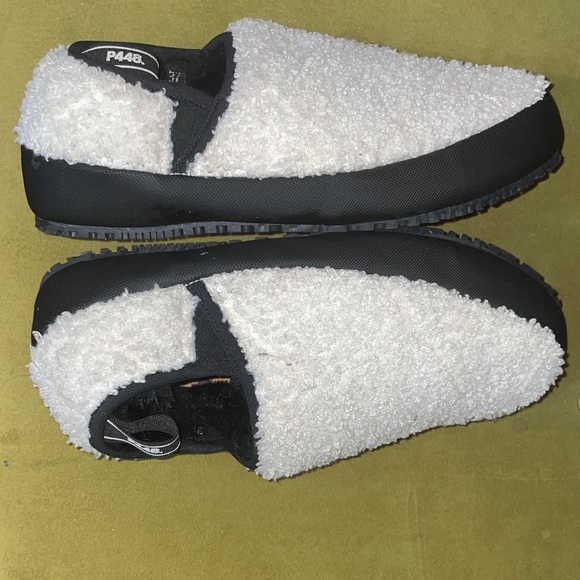 P448 Laby Teddy Shearling Slippers Ivory | EU 37 | New - Picture 4 of 5